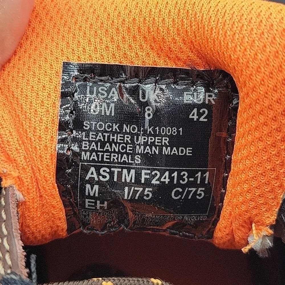 Hytest Lace to Toe Knox Electrical Hazard  Steel Toe Shoe 9